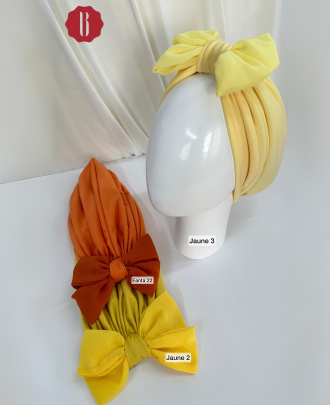 Turban Double Papillons